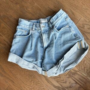 Free People paper bag Jean Shorts